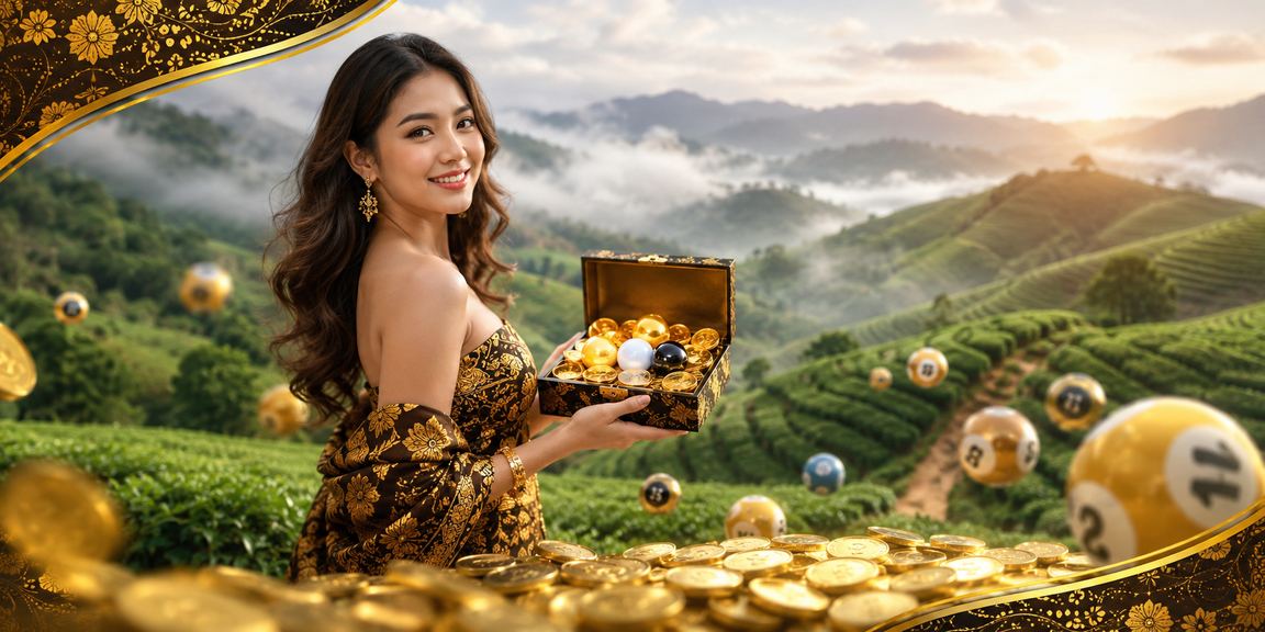 Permainan loteri bergaya batik Malaysia di platform 7300